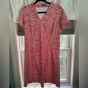 J. McLaughlin Radio Wave Print dress